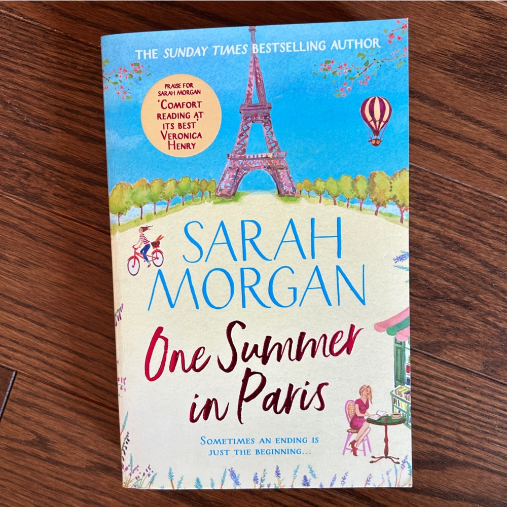 4 books for $16 - ONE SUMMER IN PARIS by Sarah Morgan